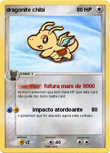 Pokemon dragonite chibi