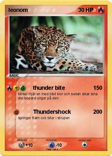 Pokemon leonom