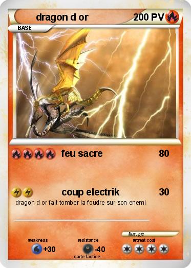 Pokemon dragon d or