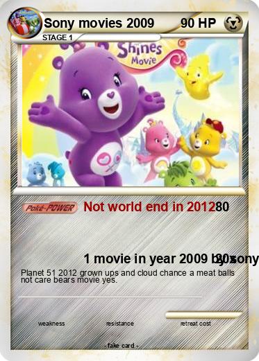 Pokemon Sony movies 2009