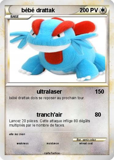 Pokemon bébé drattak