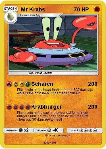 Pokemon Mr Krabs