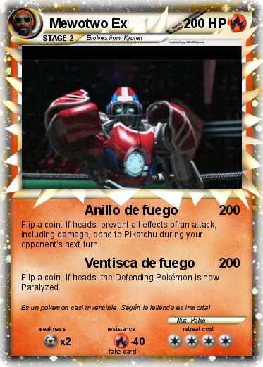 Pokemon Mewotwo Ex