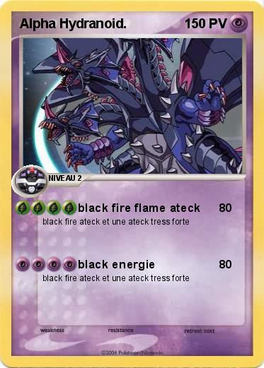 Pokemon Alpha Hydranoid.