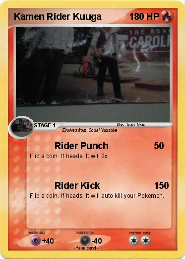Pokemon Kamen Rider Kuuga