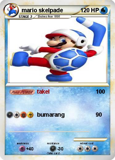 Pokemon mario skelpade