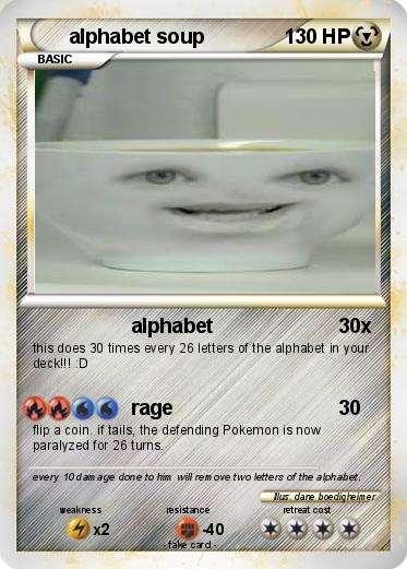 Pokemon alphabet soup