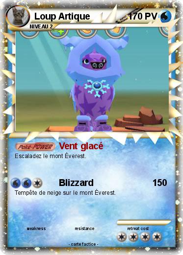 Pokemon Loup Artique