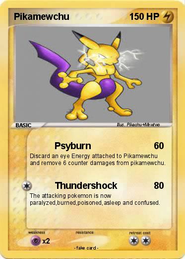 Pokemon Pikamewchu