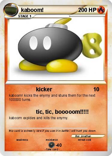 Pokemon kaboom!