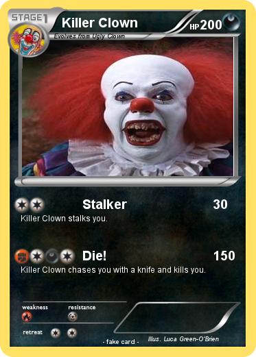 Pokemon Killer Clown