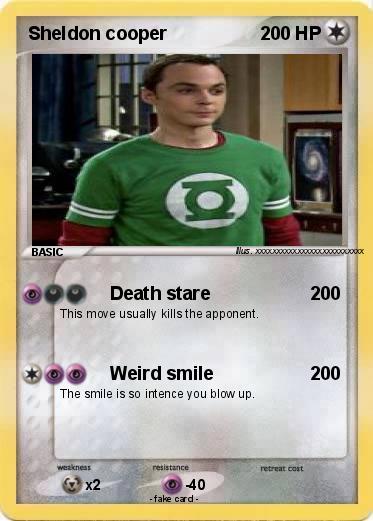 Pokemon Sheldon cooper