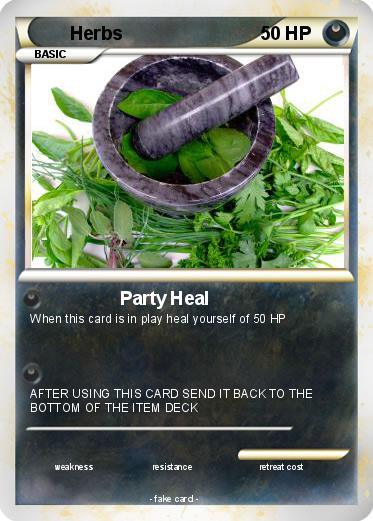 Pokemon Herbs