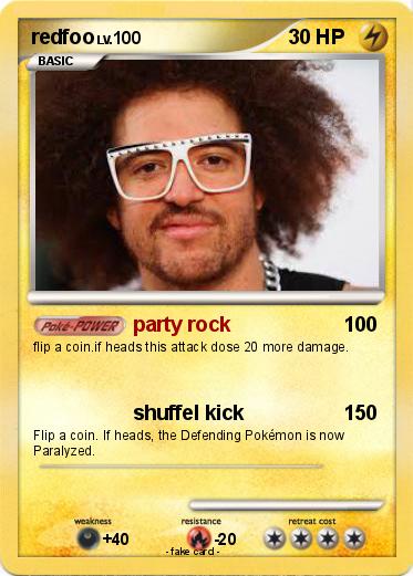 Pokemon redfoo