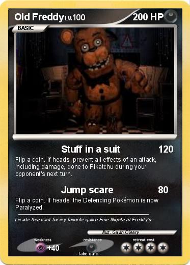 Pokemon Old Freddy