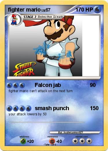 Pokemon fighter mario