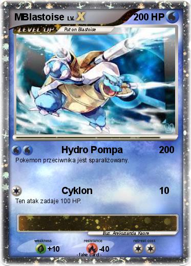 Pokemon MBlastoise