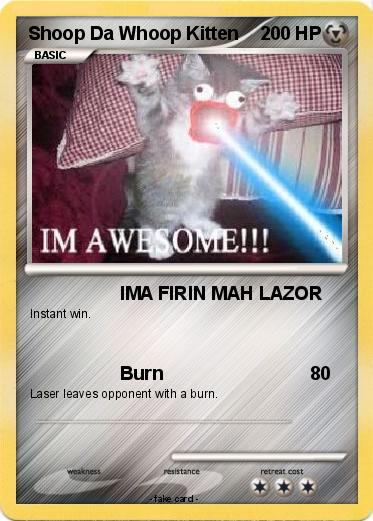 Pokemon Shoop Da Whoop Kitten