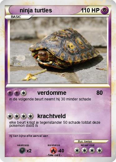 Pokemon ninja turtles