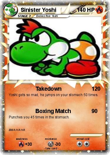Pokemon Sinister Yoshi