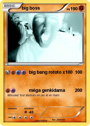 Pokemon big boss
