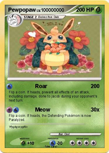 Pokemon Pewpopaw