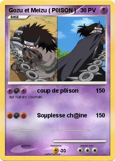 Pokemon Gozu et Meizu ( P0ISON )
