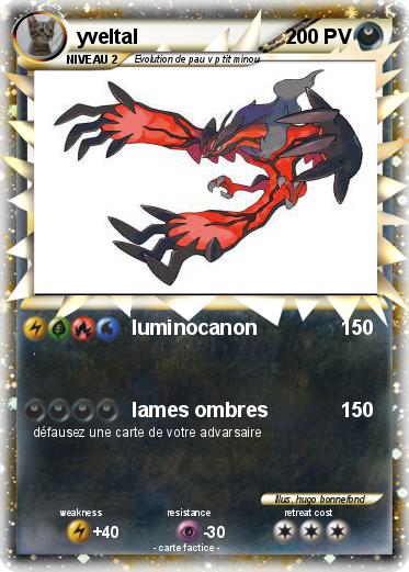 Pokemon yveltal