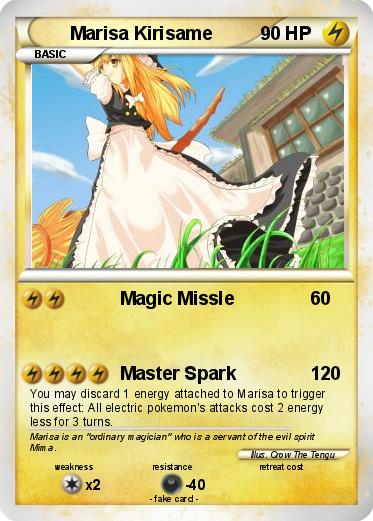 Pokemon Marisa Kirisame