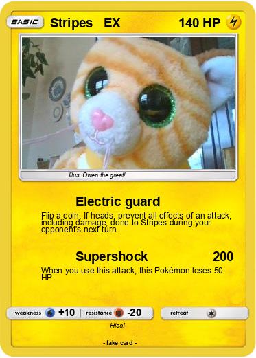 Pokemon Stripes   EX