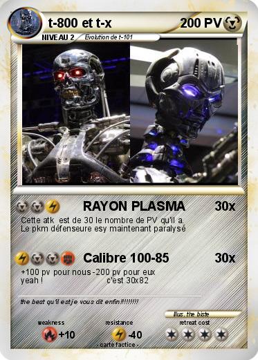 Pokemon t-800 et t-x