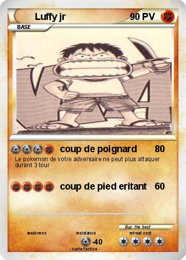 Pokemon Luffy jr