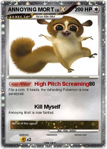 Pokemon ANNOYING MORT