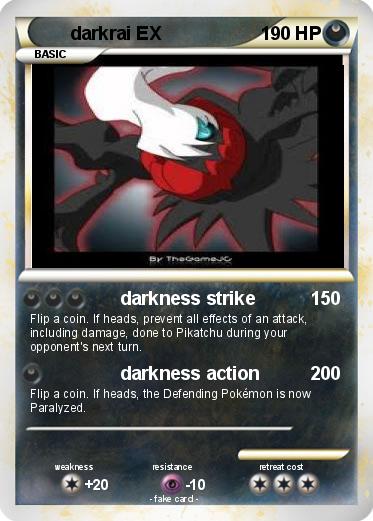 Pokemon darkrai EX