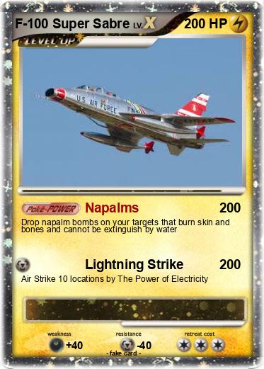 Pokemon F-100 Super Sabre