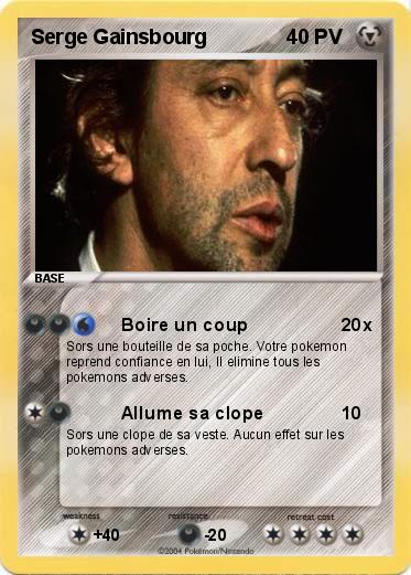 Pokemon Serge Gainsbourg