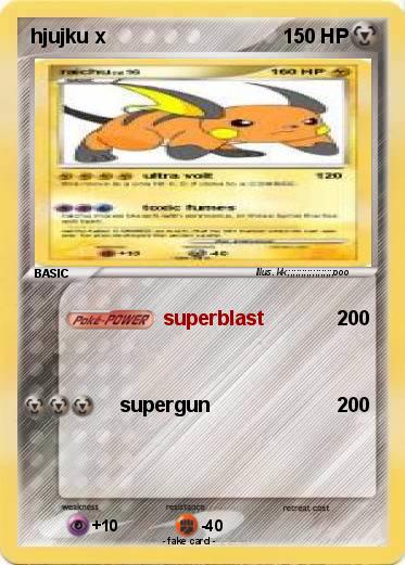 Pokemon hjujku x