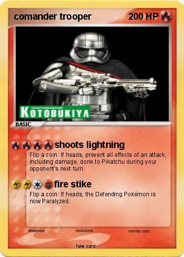 Pokemon comander trooper
