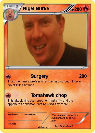 Pokemon Nigel Burke