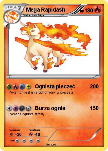Pokemon Mega Rapidash