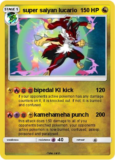 Pokemon super saiyan lucario