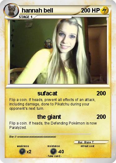 Pokemon hannah bell