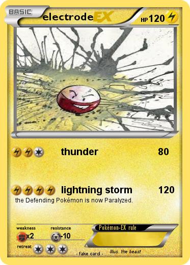 Pokemon electrode