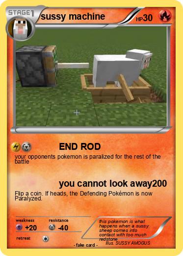 Pokemon sussy machine