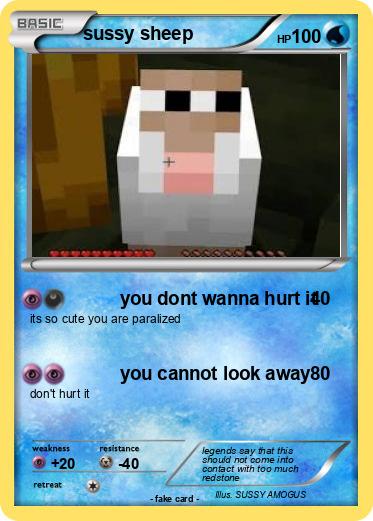 Pokemon sussy sheep