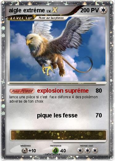 Pokemon aigle extréme