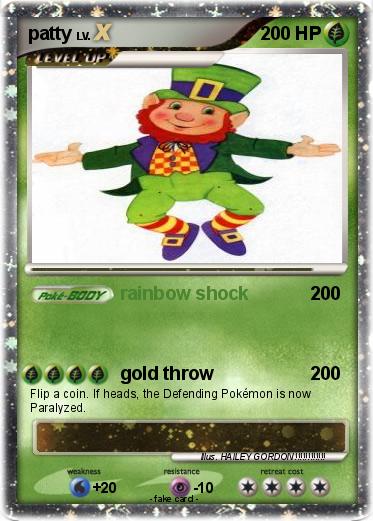 Pokemon patty