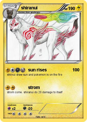 Pokemon shiranui