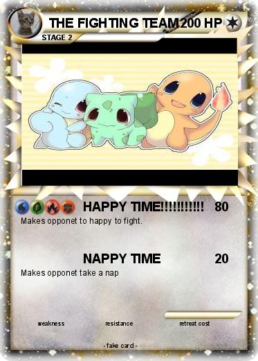 Pokemon THE FIGHTING TEAM