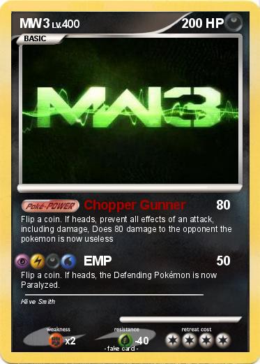 Pokemon MW3